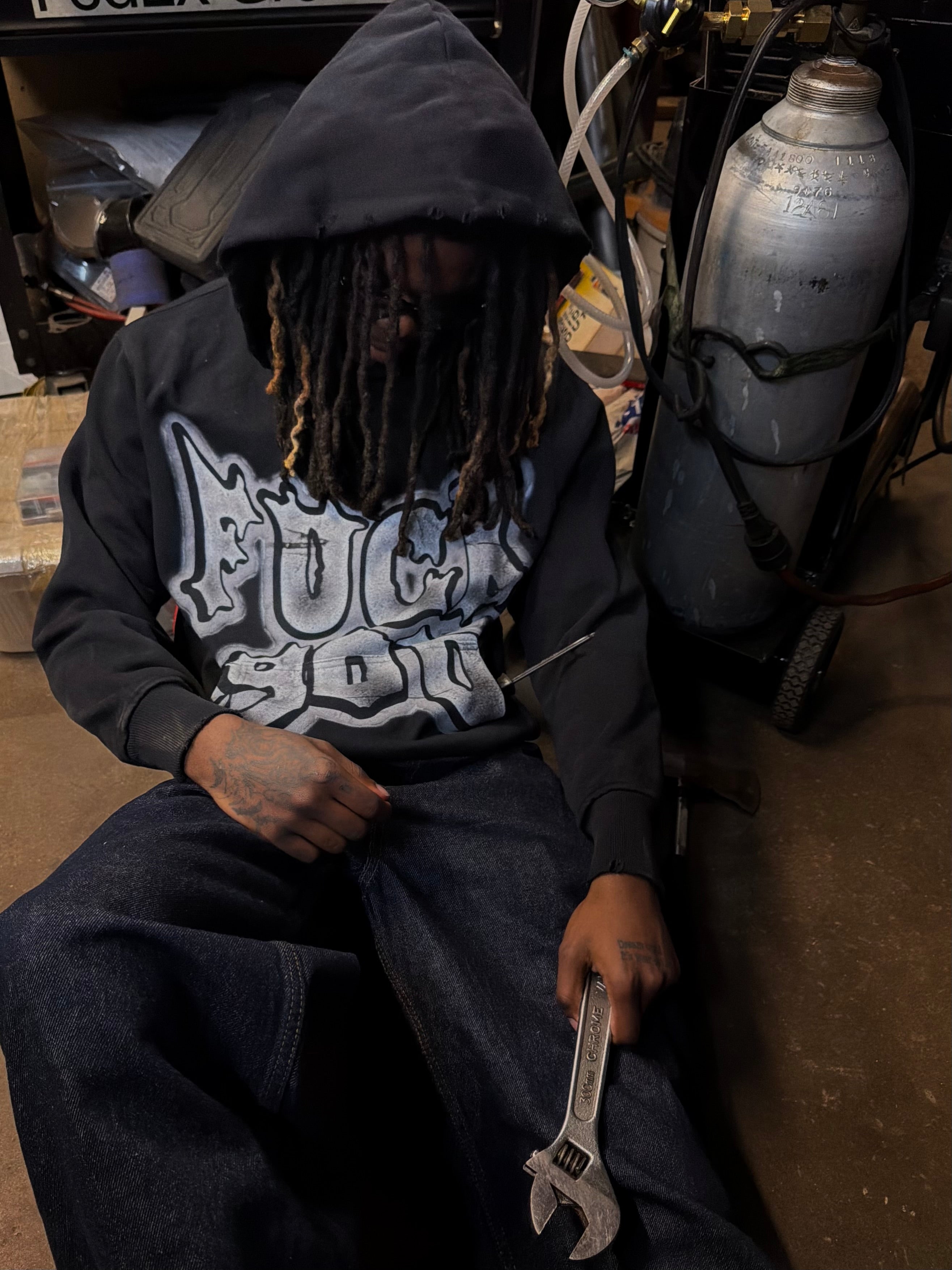"F**K you" hoodie